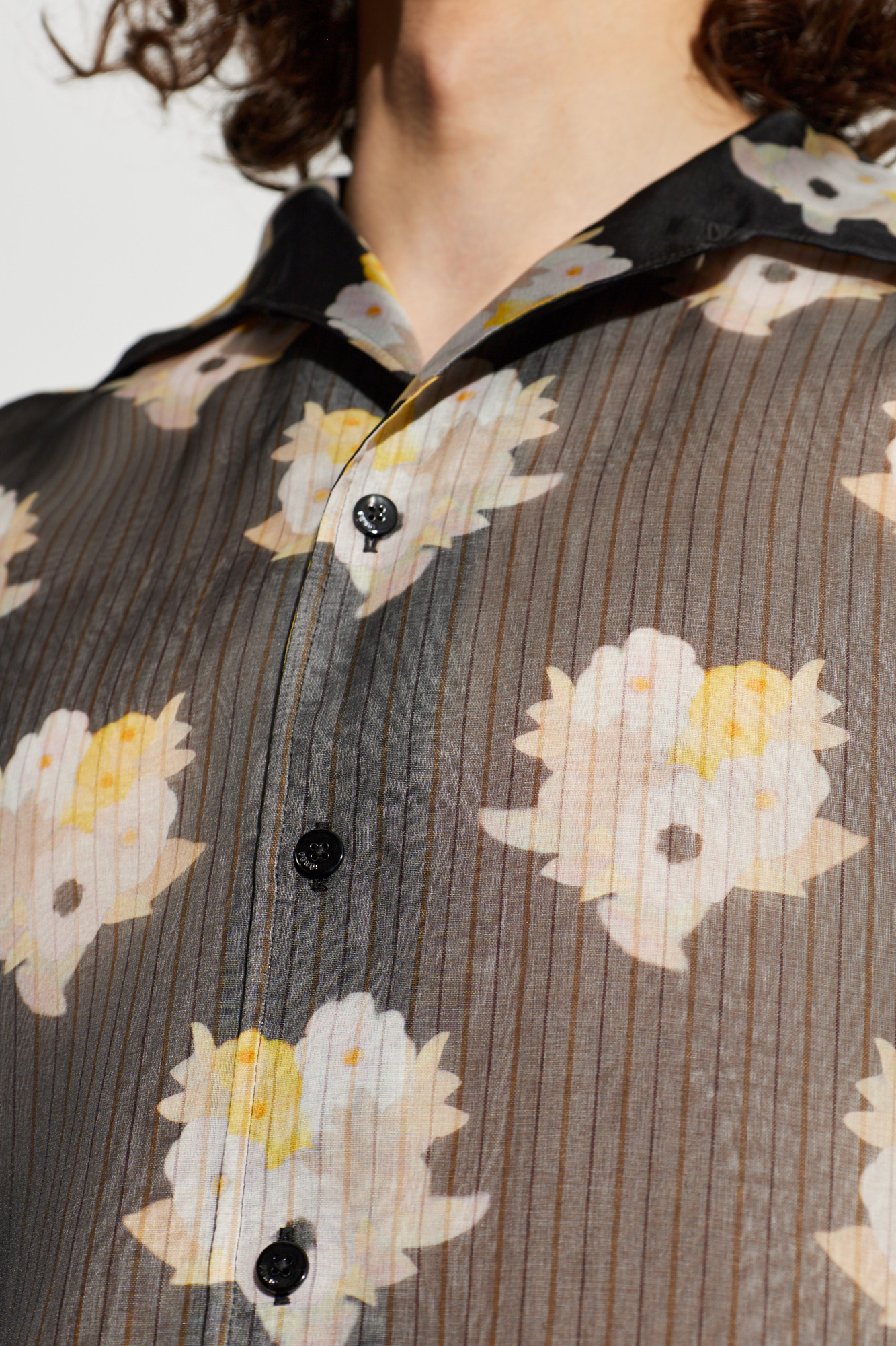 Fendi Shirt with floral motif | Men's | Vitkac